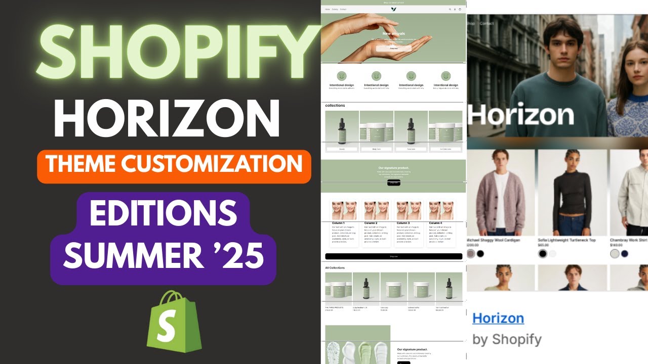 How to Use Shopify Horizon Theme for a Stunning Online Store | Horizon ...