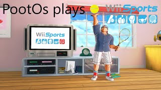 PootOs Plays Wii Sport Part 4: Tennis