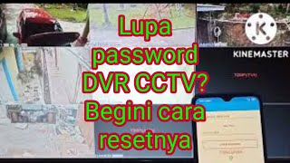 Cara reset password DVR CCTV screenshot 2