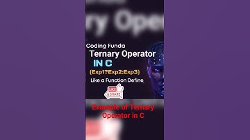 Example of Ternary Operator || #shorts #c_programming_for_beginners