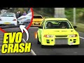 JDM Cars Arriving at a Show After Unlucky CRASH!