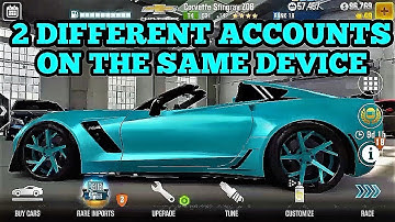 How to Have 2 Different Accounts on the Same Device - CSR2 Glitch - CSR Racing 2
