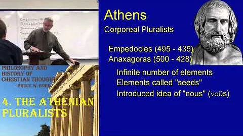 4. The Athenian Pluralists