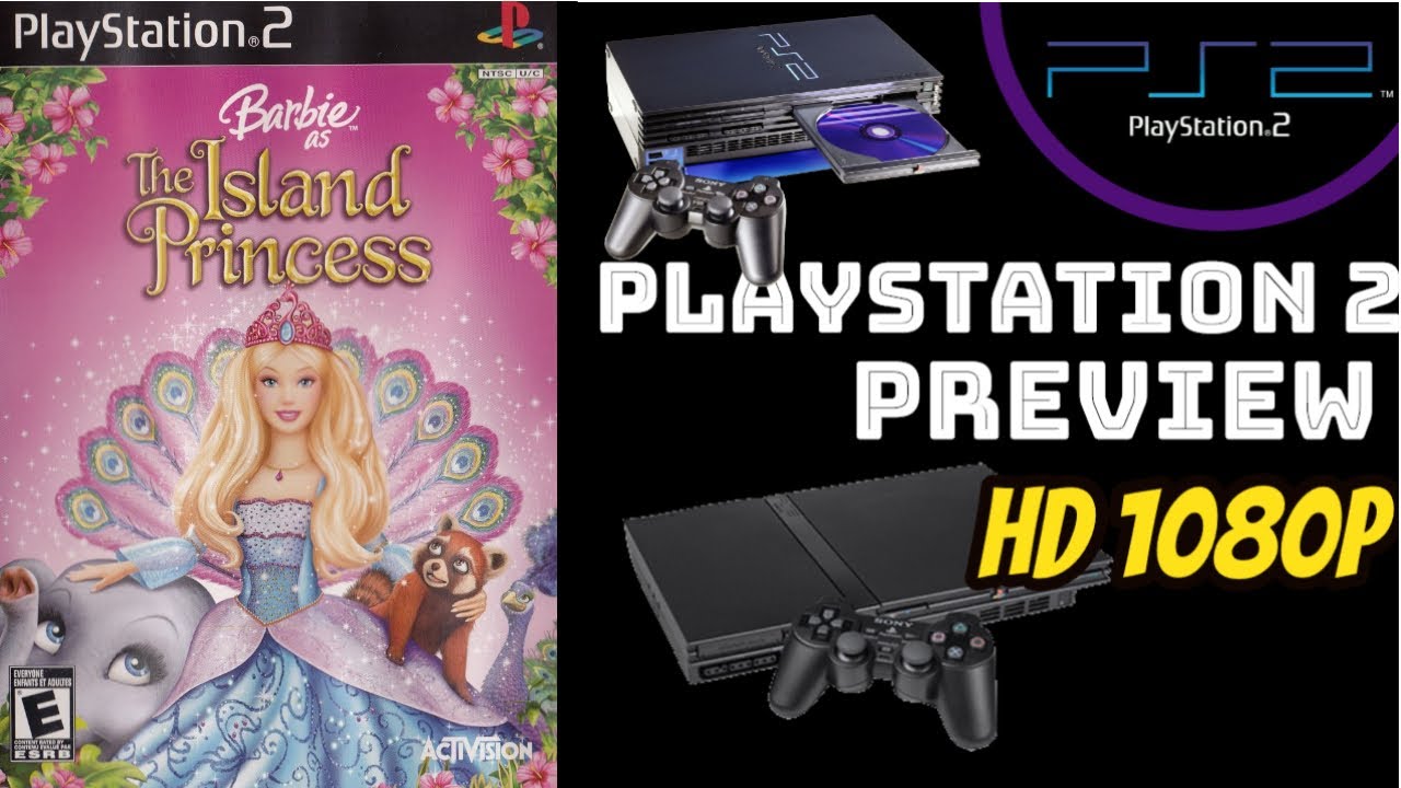 Barbie Playstation2 The Island Princess