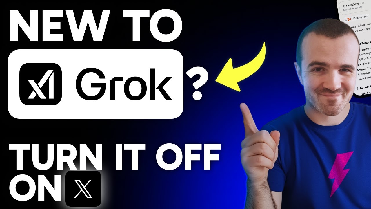 How to Turn Off Grok on X (Step by Step) 2025 - YouTube
