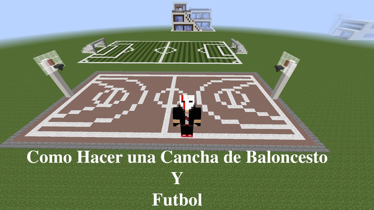 Descubrir 78+ imagen como hacer una cancha de basquetbol en minecraft