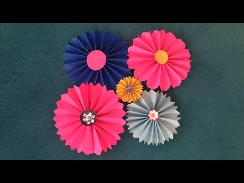 Easy Paper Flower Bouquet - Science Experiments for Kids - Ronyes Tech