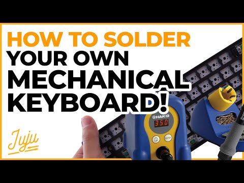Video: How To Solder The Keyboard