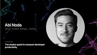 The elusive quest to measure developer productivity - GitHub Universe 2019