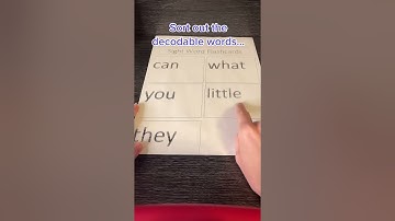 A better way to learn “sight words”! #scienceofreading #sightwords #learntoread #phonics
