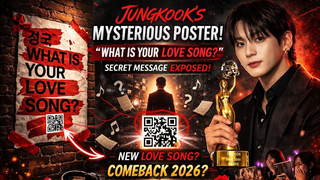 Jungkook's Secret Code Revealed? This Poster Is Allegedly the