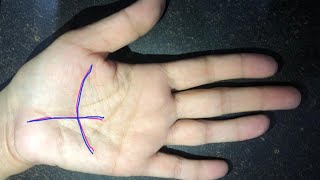 विष्णु-तिलक एवं चांडाल-दोष एक साथ ।।। Palmistry Astrology in hindi