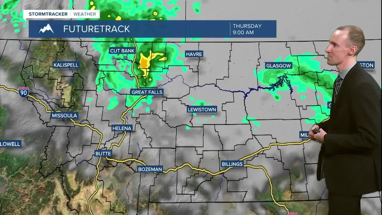 Scattered showers and thunderstorms around through Friday - YouTube