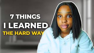 7 Brutal Truths YOU need to Know Before You Graduate...