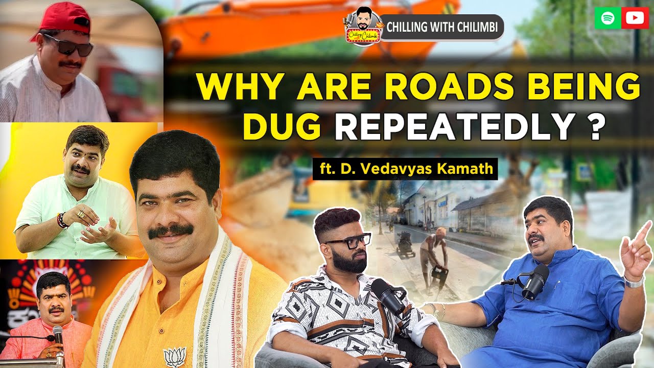 Vedavyas Kamath - Digging of Roads, Street Food Festival, Business & Education