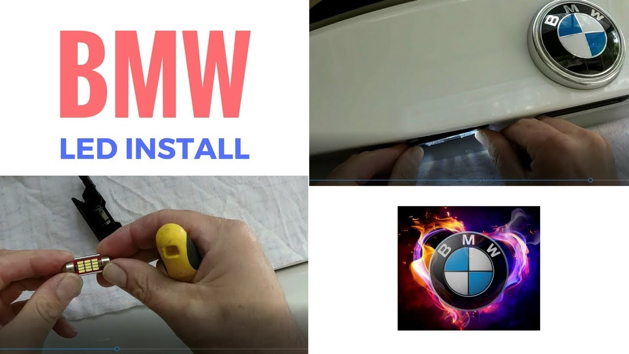 BMW X5 M LICENCE PLATE FIX Improve your lights. MUST SEE. YouTube