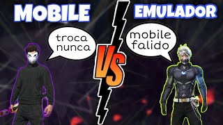 Mobile Vs Emulador Vs Sonic Free Fire Ticha Deia