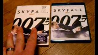 SKYFALL (JAMES BOND 007) BLU RAY/DVD/DIGITAL COPY UNPACKAGING PREVIEW/REVIEW