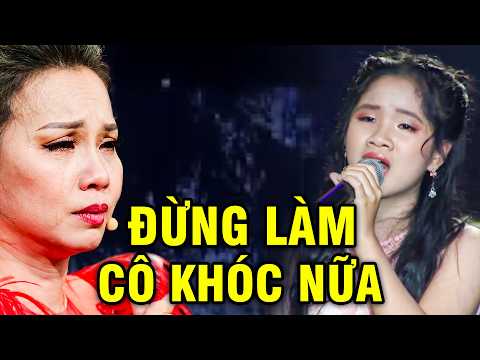 Cẩm Ly BỦN RỦN khi nghe cô bé hát ĐẮNG LÒNG khán giả phía dưới cũng không khỏi xót xa