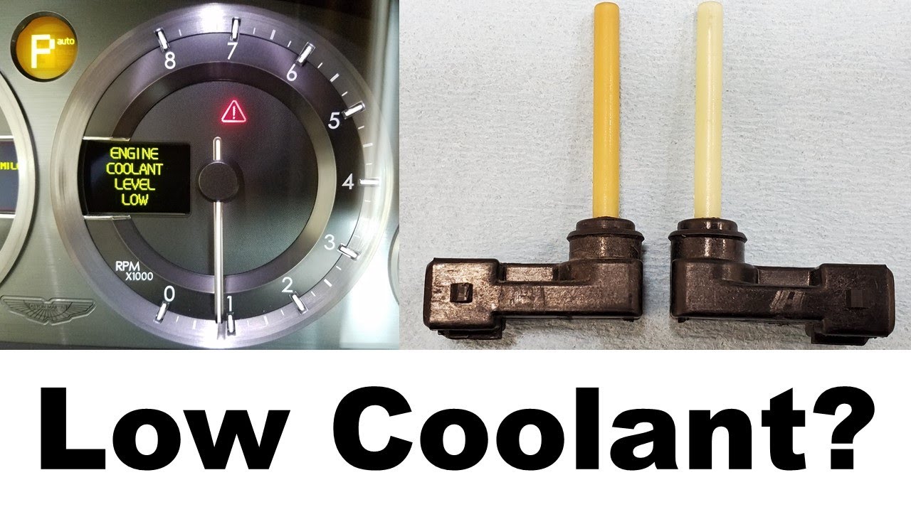 Changing the Engine Coolant Level Sensor in an Aston Martin DB9 YouTube