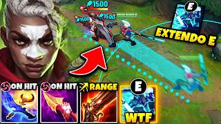 Ekko but I can dash across the entire lane and one shot you (RAPIDFIRE EXTENDS E RANGE)