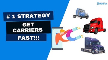 My #1 Strategy For Getting Carriers FAST On Autopilot!