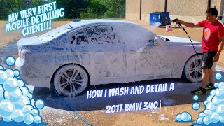 2017 BMW 340i Exterior Detailing & Protection: EP1 - Dirty BMW Spring Wash #satisfying #carwash by Auto Detailing Therapy 312 views 1 year ago 6 minutes, 47 seconds