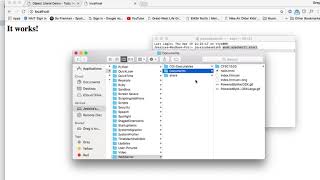 localhost tutorial for macOS users