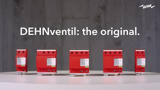 DEHNventil: the original. Half the size, all the power.