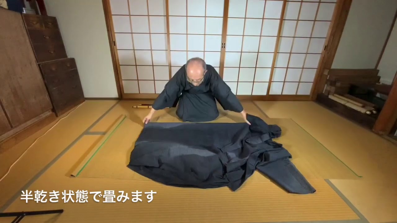 夏着物のお手入れーー麻素材編