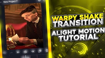 AE INSPIRED WARPY SHAKE transition😲🔥 alight motion tutorial [preset ] link in Description 😍🔥