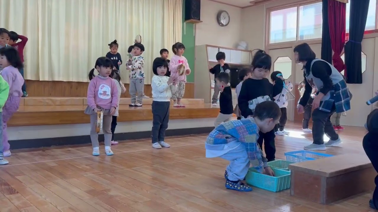 おっくん年少さん参観日(2026.2.13)