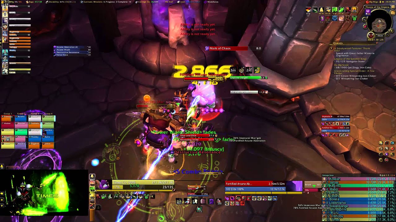 Carnage Inc VS Imperator Mar'gok Heroic First Kill