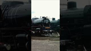 Steam Train at Newport Workshops. #viral  #steamtrain #railway #shorts Cristian Lawal