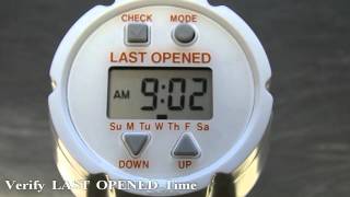 LAST OPENED indicator Easy to Use Pill Timer VISUAL Alarm e-pill TimeCap.mov