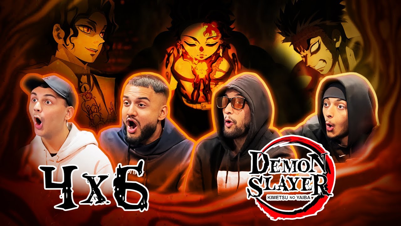 SET YOUR HEART ABLAZE!!! 😭🔥 | BROTHERS watch Demon Slayer 4x6 | REACTION