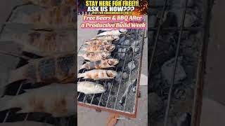 End of Week Free Beers & BBW for the staff!!#bbq #beers #relax #redhorse #fun
