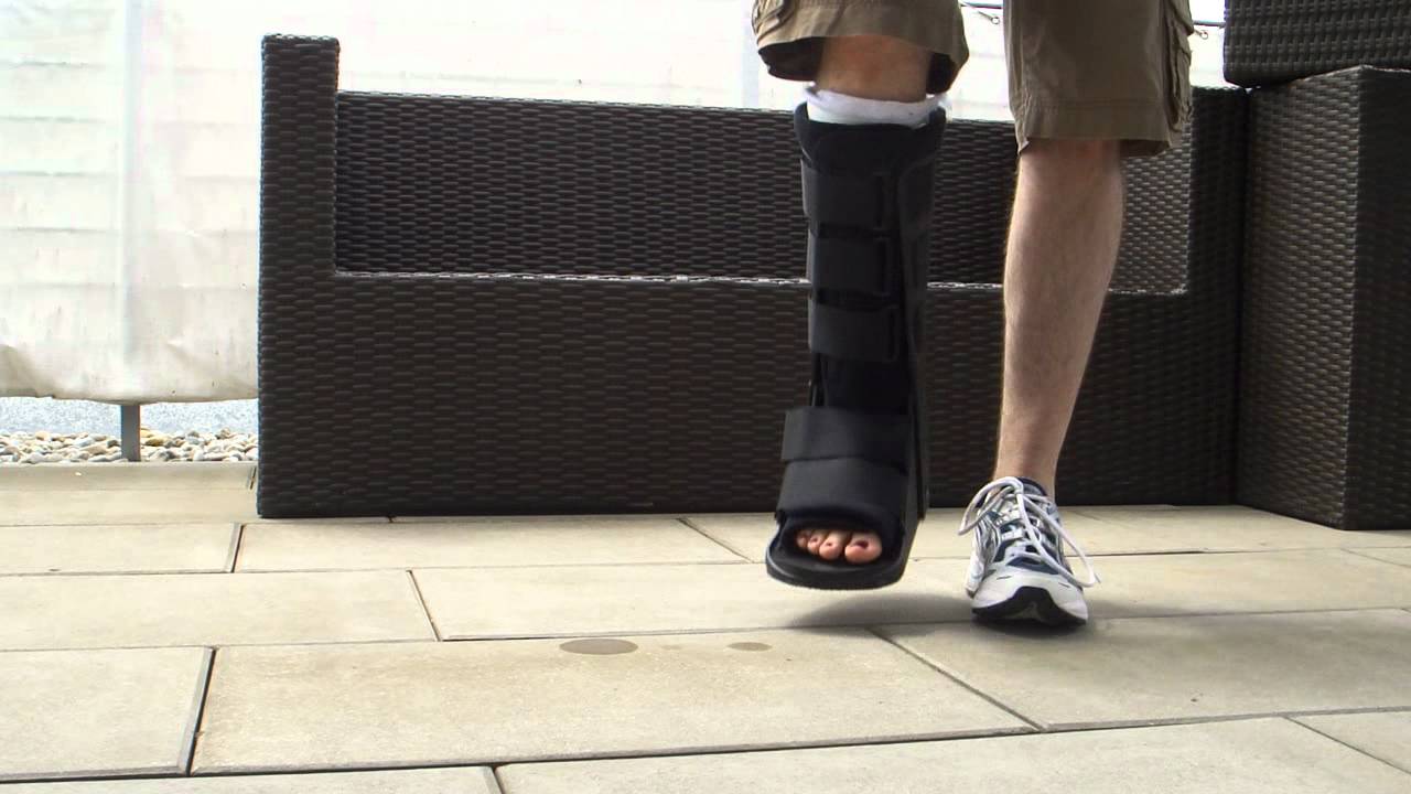 cam walker walk first time !!! YouTube