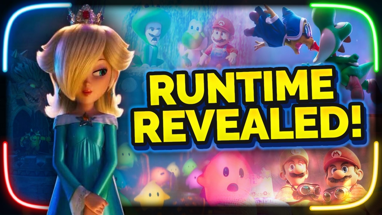 The Runtime for the Mario Galaxy Movie Revealed?!