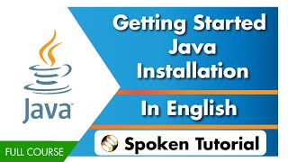Getting started java Installation - English
