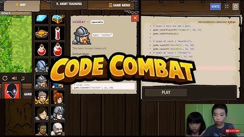 Secrets of Coding PYTHON in CodeCombat: Game Development - Army Training: Game Walkthrough