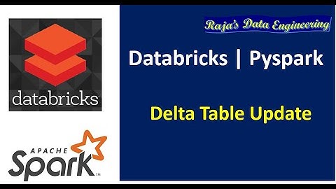 58. Databricks | Pyspark | Delta Lake : Update Delta Table