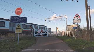 Greater Anglia Class 321 'Renatus' at speed over Parsonage Lane [06/03/2020]