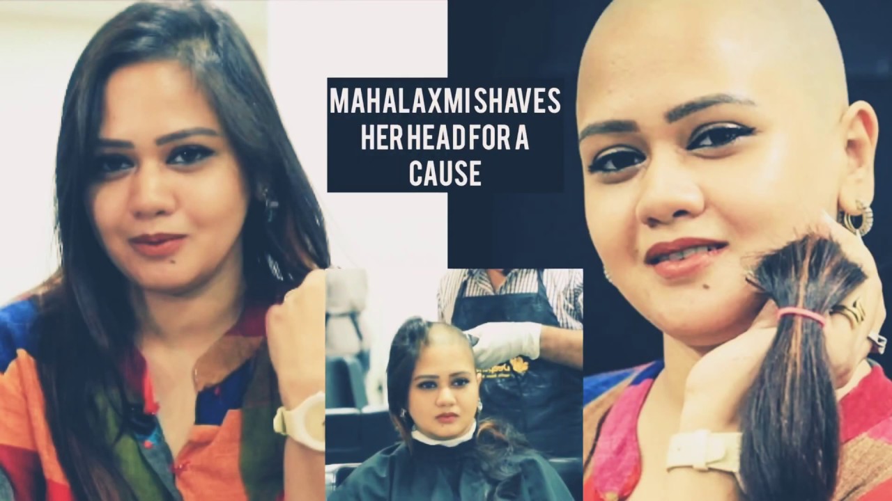 Mahalaxmi Shaved Her Head Smooth For A Cause | Headshave Story | South Indian Model | PlayYourHair