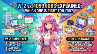 W-2 vs. 1099 Jobs Explained: Which One Is Right for You?