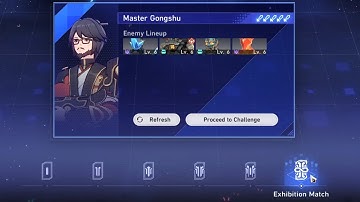 Honkai Star Rail 1.4 Master Gongshu Aetherium Wars Hyperlink Match Exhibition Match