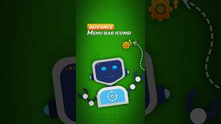 Advance menu bar settings #shorts #menubar #apple