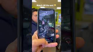 He got bugs in his #iphone 😱 Fix it with simple trick😍 #shorts #iphone13 #bug #ios #apple #android