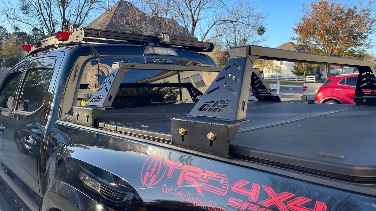 CBI Overland Bars on a with a tonneau cover!!! Custom Made YouTube