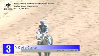 307 Horse Racing, Energy Downs, May 25, 2026, Race 3 (250 Yards)